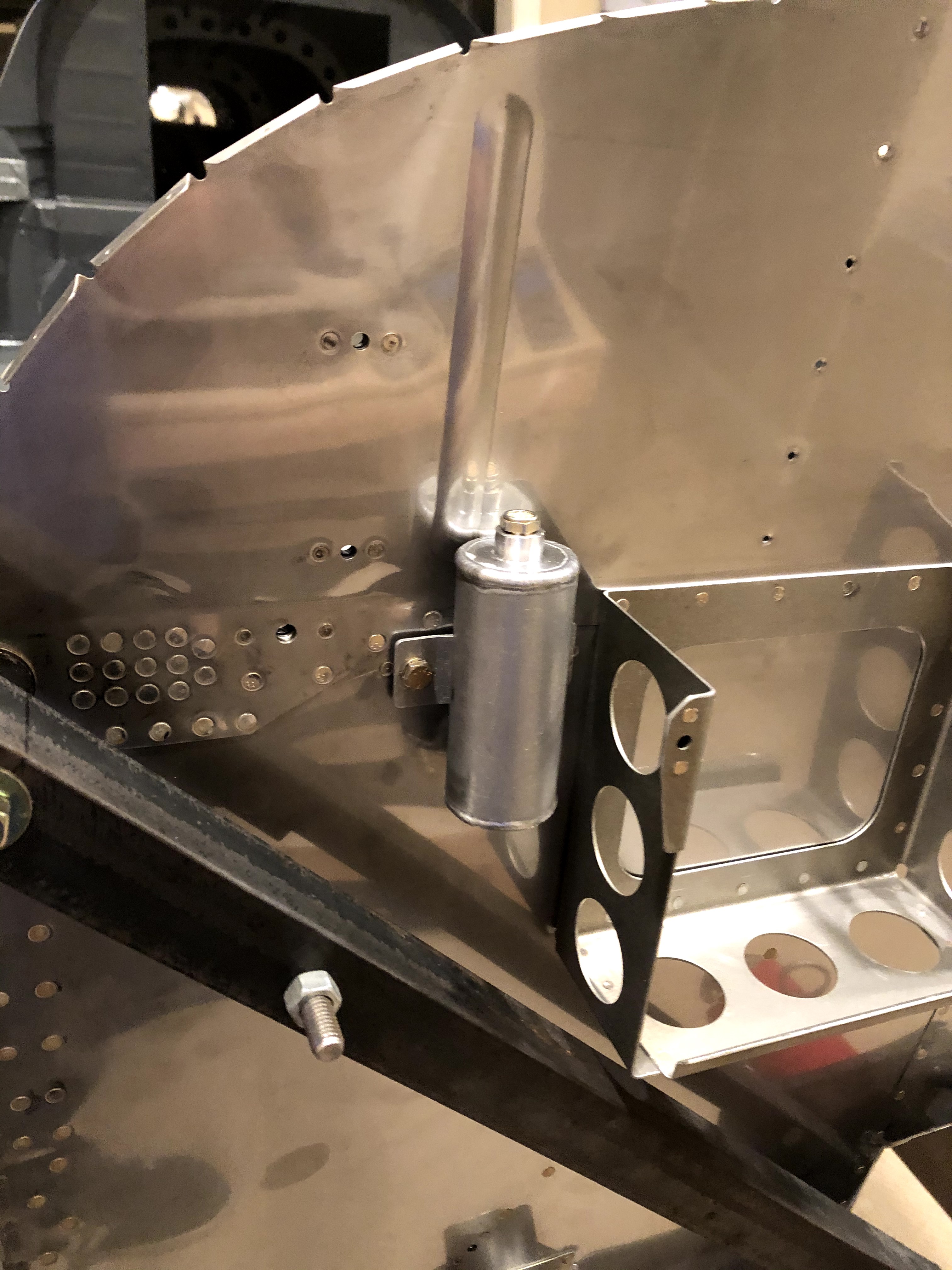 Vans Rv Rudder Cable Assembly Installed rudder pedals and brake lines – Ron's RV-14A Build Log