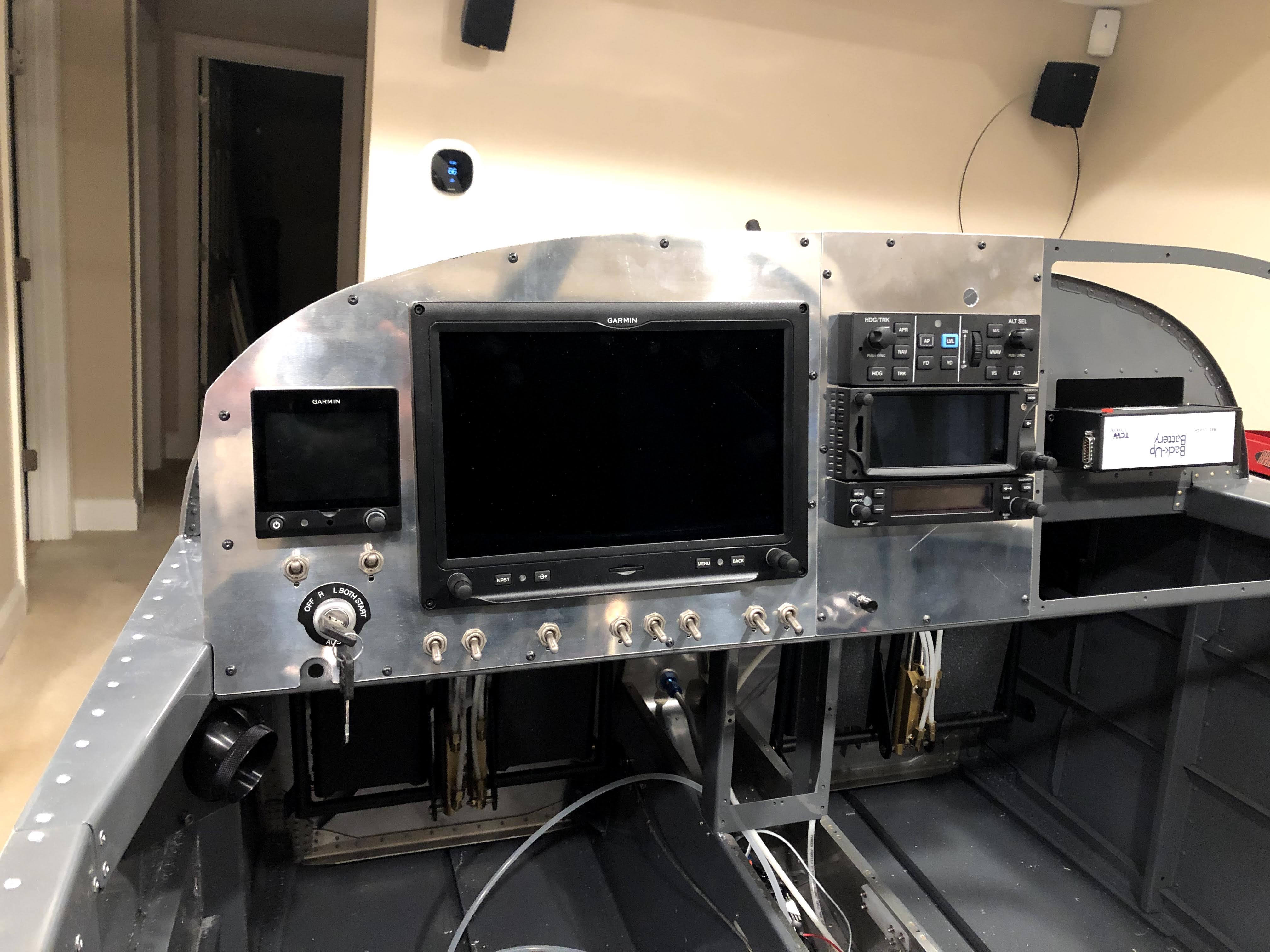 Cut the pilot-side instrument panel – Ron's RV-14A Build Log